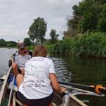 Auf der Elde Ruderer Mecklenburg 2020