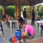 Eldena Yachthafen Abendessen Mecklenburg 2020