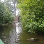 Wehr zum Pfaffenteich Schwerin Mecklenburg 2020