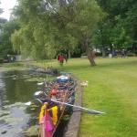 Fuerstenberg Pause im Stadtpark Mecklenburg 2020