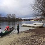 Ruderboot Stein am Rhein Silvester 2021