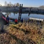 Boote umtragen in Parey 2021