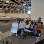 Kinder am Ergo Boot und Fun 2021