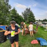 Biwakplatz an der Elde 2021