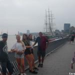 Ruder Touristen in Hamburg 2021