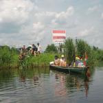 Ruderboote aussetzen an der Elde 2021