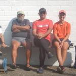 Ruderer Pause Rhein 2021