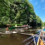 Ruderboot auf dem Langen Troedel 2021