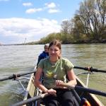 Ruderinnen in Bratislava Donau 2022
