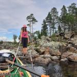 Anlegen an den Klippen Ukkonjärvi 2022