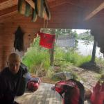 Biwakplatz auf einer Insel Inari 2022