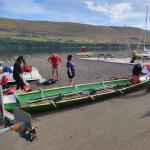 Akureyri Ruderboote fertig machen Island 2022