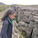 Erdspalte am Myvatn Island 2022