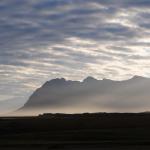 Bergkulisse Südküste Island 2022