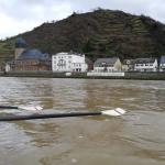 Ruderzweier in St Goarshausen Silvester 2022