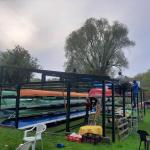 Dachbau am Bootslager 2022