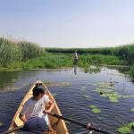 Ruderboote Alte Trebel blockiert 2022