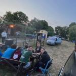 Studenten beim Biertrinken Trebel 2022