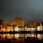 Jagdschloss Glienicke vom Ruderboot aus gesehen November 2022