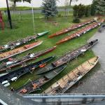 Ruderboote bei Wiking Stadtdurchfahrt 2023