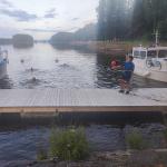 Baden am Biwakplatz Saimaa 2023