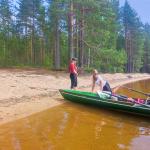 Mädchen am Traumstrand Juojärvi 2023