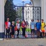 Ruderer vor dem Klostereingang Valamo 2023