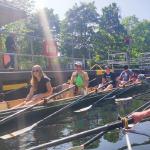 Ruderboot Schleuse Brandenburg 2023