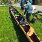 Ruderboot als Osternest Hart van Holland 2023