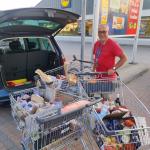 Einkauf bei Schwarzmarkt Asnen 2023