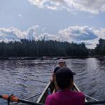 Ruderboote bei Alshult Asnen 2023