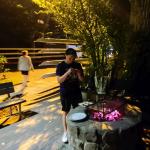 Grillen bei Teichwiesen Herbst 2023