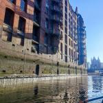 Ruderboot Speicherstadt Herbst 2023