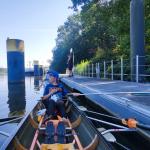 Schleuse Geestacht Hamburg Herbst 2023