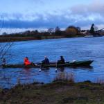 Ruderzweier in NIenburg Weser 2023