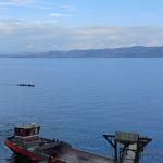 Ruderboot von oben Genfer See 2024