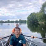 Carlos Timo untere Havel im Ruderboot Havelberg 2024