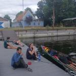 Ruderverein Plaue Mittagspause Havelberg 2024