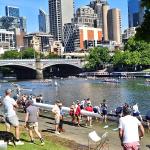 Bootsplatz bei der Melbourne Head Regatta