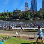 Bootsplatz bei der Melbourne Head Regatta