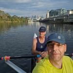 Ausfahrt mit Terry auf dem Yarra River