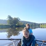 Ruderzweier auf der Naab 2024