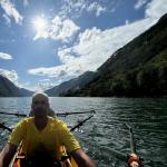 Fjaerlandsfjord bei Sonne 2024