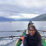 Ruderboote auf dem Sognefjord 2024