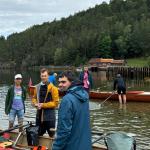 Ruderer am Fjord 2024