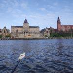 Stettin Rudern durch die Innenstadt Oder 2024