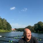 2 Scholz vor der Machnower Schleuse 2024