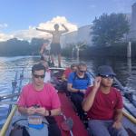 Kleinmachnower Barke auf dem Teltowkanal