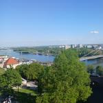Blick von der Burg auf Bratislava