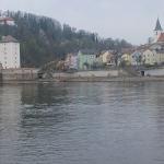 Mündung der Ilz in die Donau, Passau
